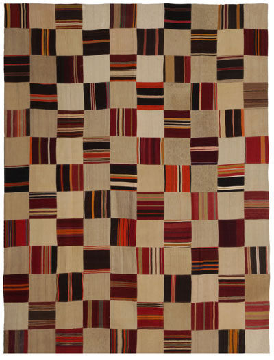 Mansour Modern-英国皇家御用现代地毯_VINTAGE PATCHWORK FLATWEAVES_MM50488.jpg