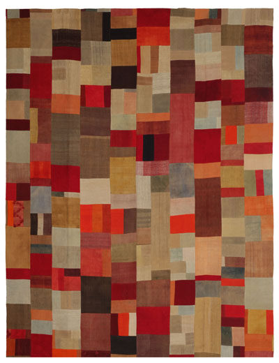 Mansour Modern-英国皇家御用现代地毯_VINTAGE PATCHWORK FLATWEAVES_MM51066.jpg