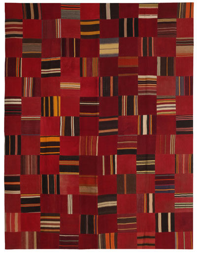 Mansour Modern-英国皇家御用现代地毯_VINTAGE PATCHWORK FLATWEAVES_MM505221.jpg