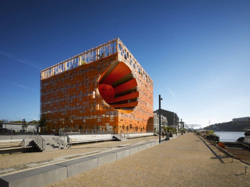 法国里昂-橙色立方/ Jakob + Macfarlane Architects_0.jpg