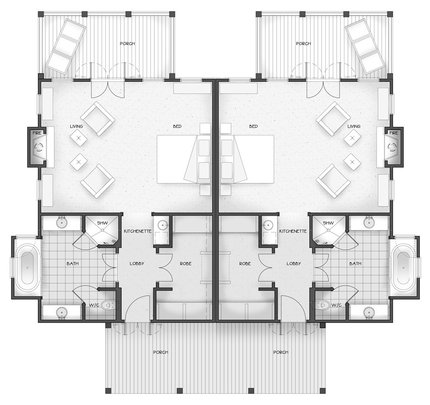 贝壳杉悬崖Golf Course Hotel，玛陶里湾，北岛，新西兰_cottage_plan.jpg