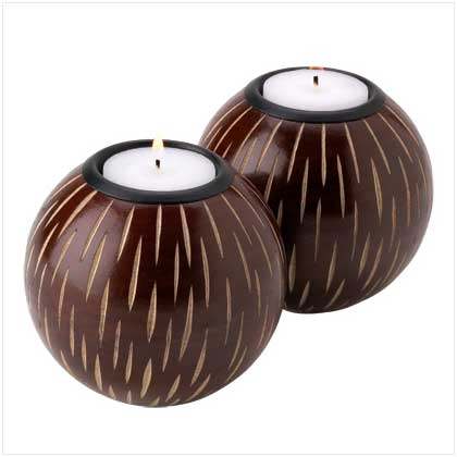 glassware candle holders 烛台摆件_wooden tealights candle holders_artisan chestnut candleholders.jpg