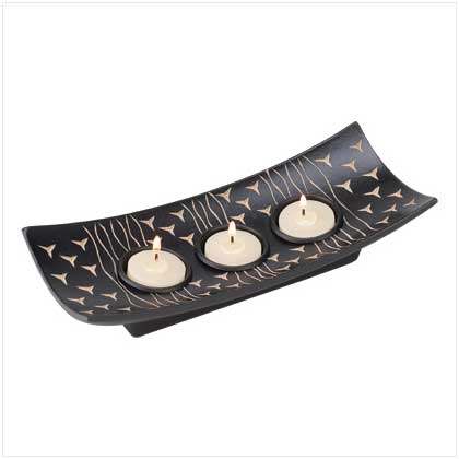 glassware candle holders 烛台摆件_wooden tealight candle holders_tribal tealight holder.jpg