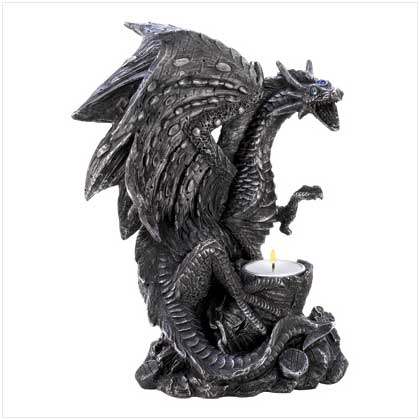 glassware candle holders 烛台摆件_tealight candle holders_ferocious dragon tealight holder.jpg