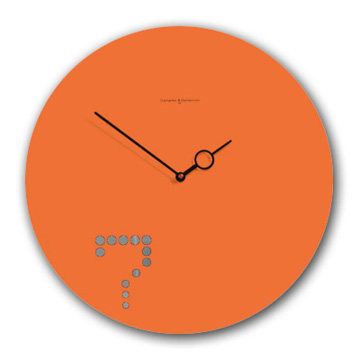 Luxury Life壁钟、时计_7_Clock_orange.jpg