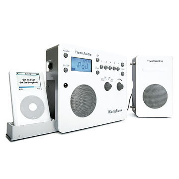 Luxury Life家电_Tivoli Audio iPod Systems系列i-Songbook双声道iPod音响 充电式收音机，Henry Kloss.jpg