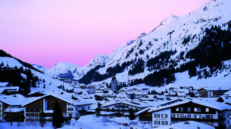 奥地利克里斯蒂瓦莱赫酒Austria Vorarlberg Lech -Arlberg Kristia Lech_003158-05-mountain-sunset.jpg