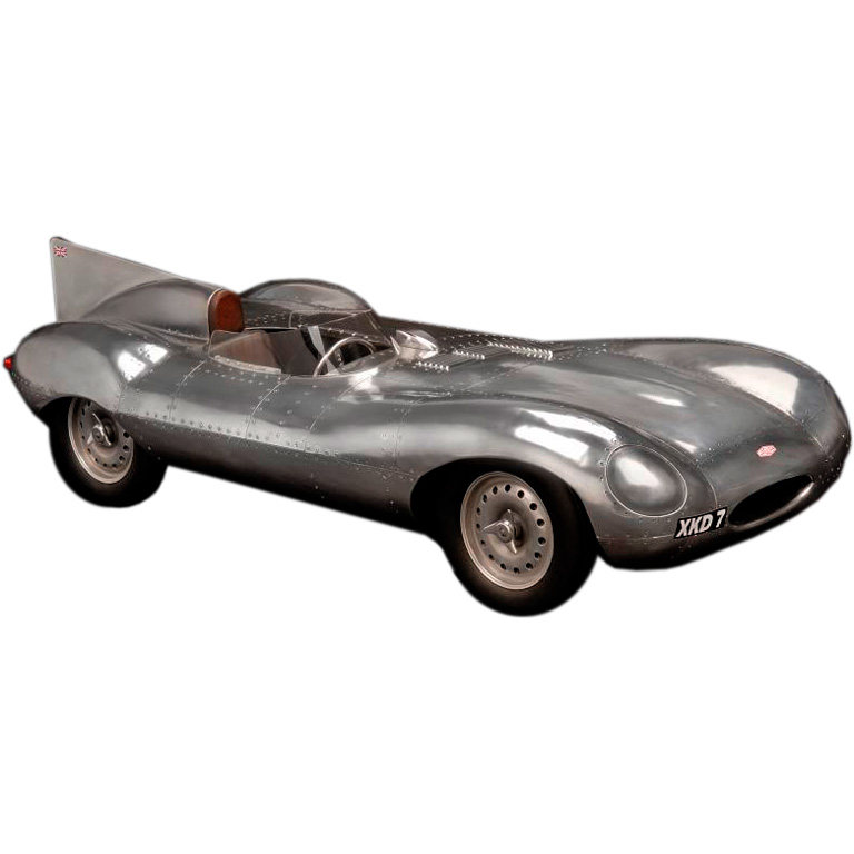 （国外精品陈设单品）男人心中的“最美”_\'D-Type Jaguar,1955\', unique sculpture by John Elwell..jpg