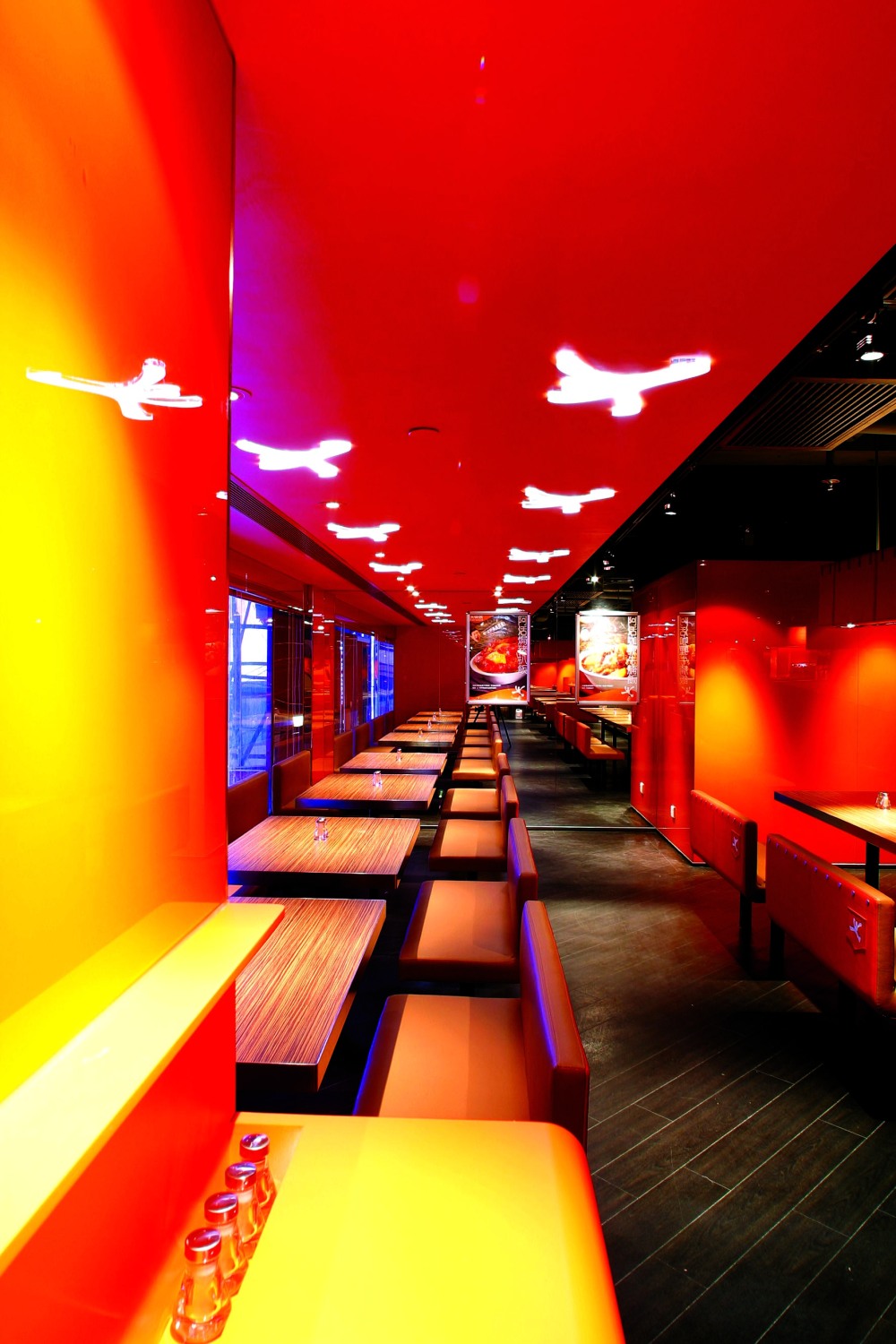 香港大快活餐厅,带平面的哟