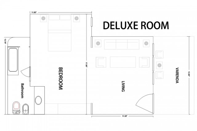 马尔代夫班度士岛温泉度假村_Floor Plan, Deluxe Room.jpg