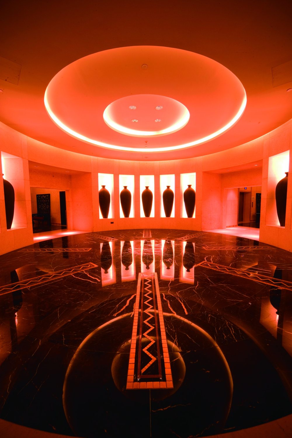 迪拜来福士酒店Raffles Dubai_大堂电梯区Lobby Elevator Area_调整大小.jpg