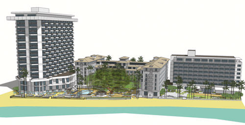 夏威夷莫阿纳萨弗里德威斯汀酒店度假村Moana Surfrider,  Westin_siteplan.jpg