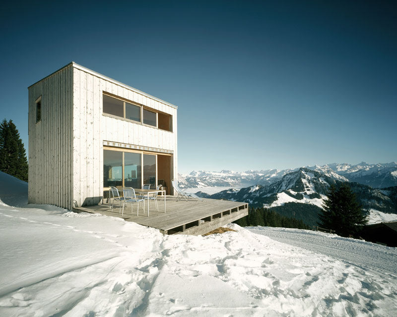 雪山中的优雅房子/ AFGH 建筑事务所_house_on_the_Rigi_02.jpg