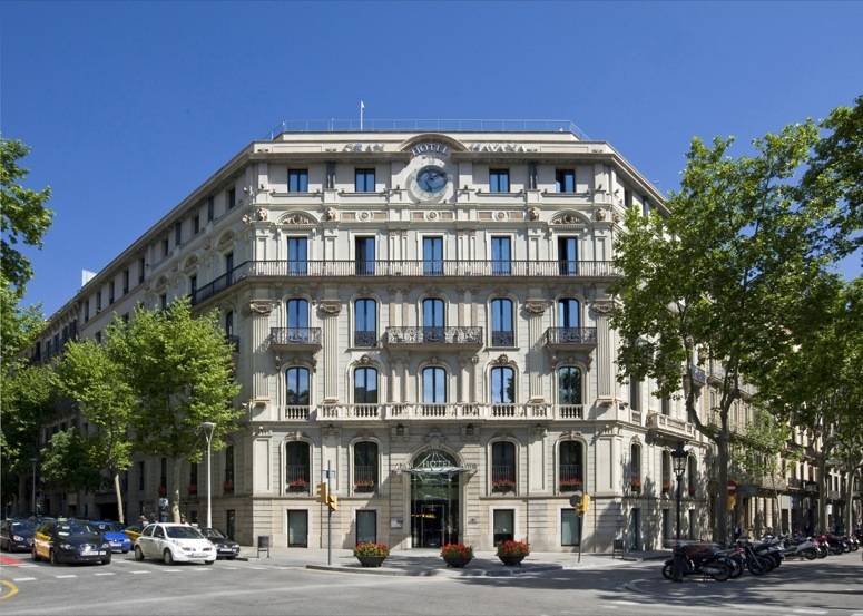 西班牙哈瓦那丝绸大酒店(Silken Gran Havana Hotel)_01 Fachada Silken Gran Hotel Havana Barcelona Gran Via de las Cortes Catalanes 647(1).jpg