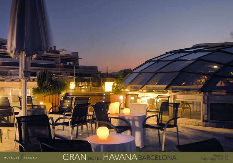 西班牙哈瓦那丝绸大酒店(Silken Gran Havana Hotel)_11 Terraza panoramica Gran Hotel Havana centro Barcelona(1).jpg
