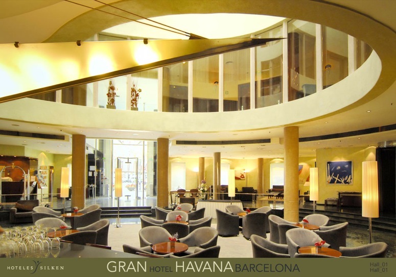 西班牙哈瓦那丝绸大酒店(Silken Gran Havana Hotel)_27 Hall Gran  Hotel Havana Barcelona(1).jpg