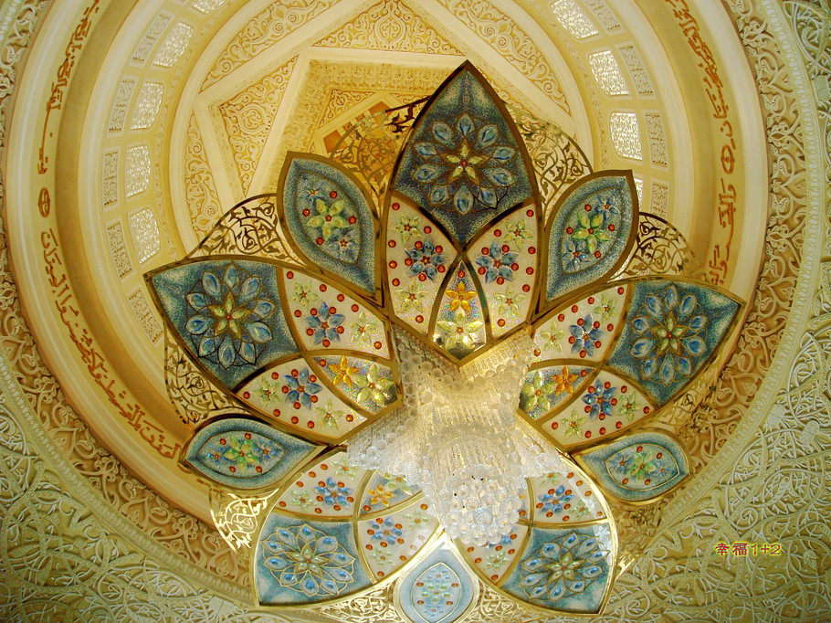 阿布扎比扎耶德清真寺,据说总花费为55亿美元_19.jpg