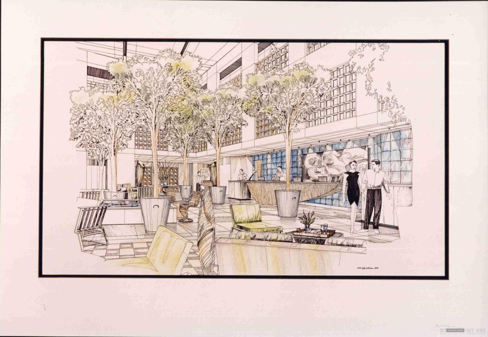 HBA--印度Chennai公园酒店设计方案和完成相片2002_003 LobbyRendering.jpg