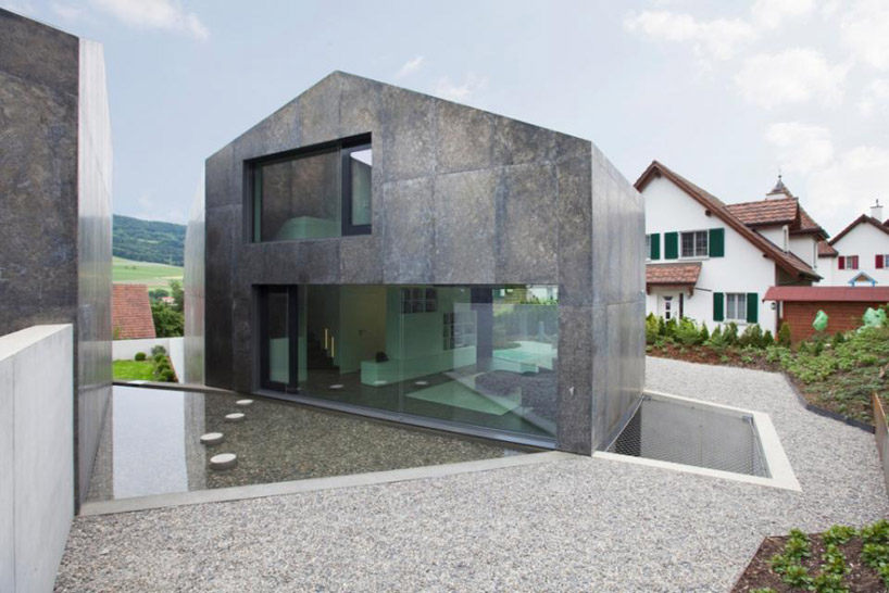瑞士two single-occupancy detached houses_东面住宅