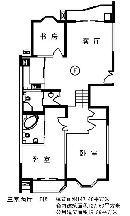 100个住宅经典户型平面图_4.jpg