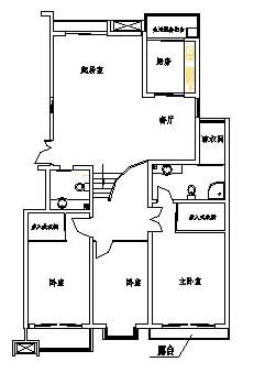 100个住宅经典户型平面图_4-5.jpg