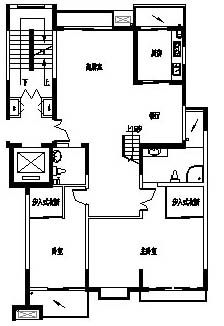 100个住宅经典户型平面图_8-5.jpg