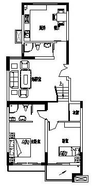 100个住宅经典户型平面图_8-7.jpg