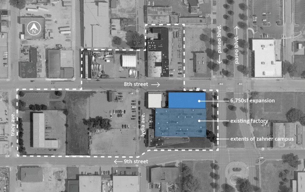 美国堪萨斯城的扎纳厂房改造 Zahner Factory Expansion_1316028976-site-plan-1000x628.jpg