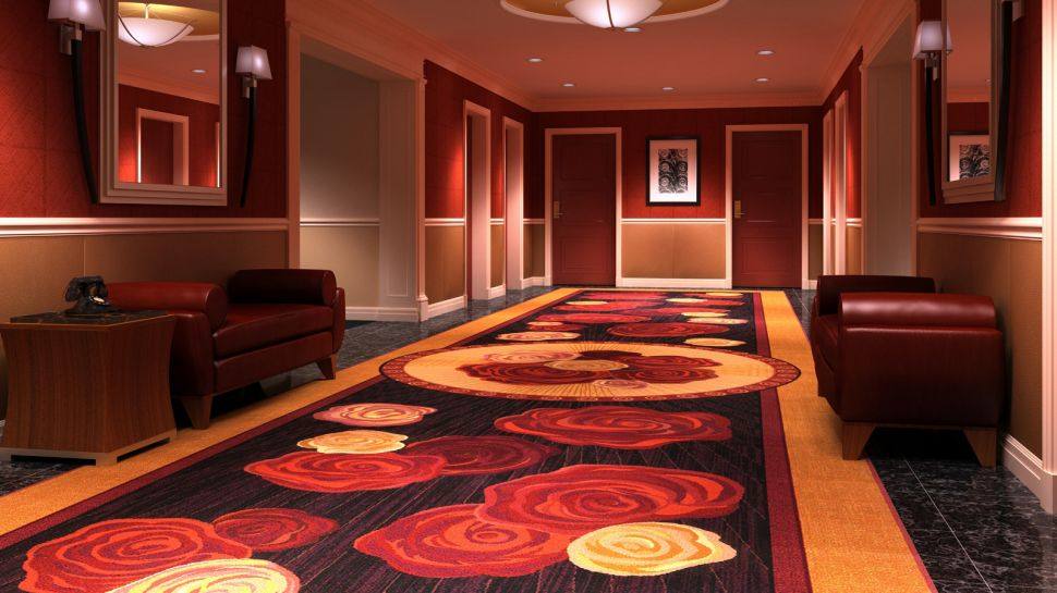 纽约朱美拉城堡酒店 Jumeirah Essex House_005819-05-hallway.jpg