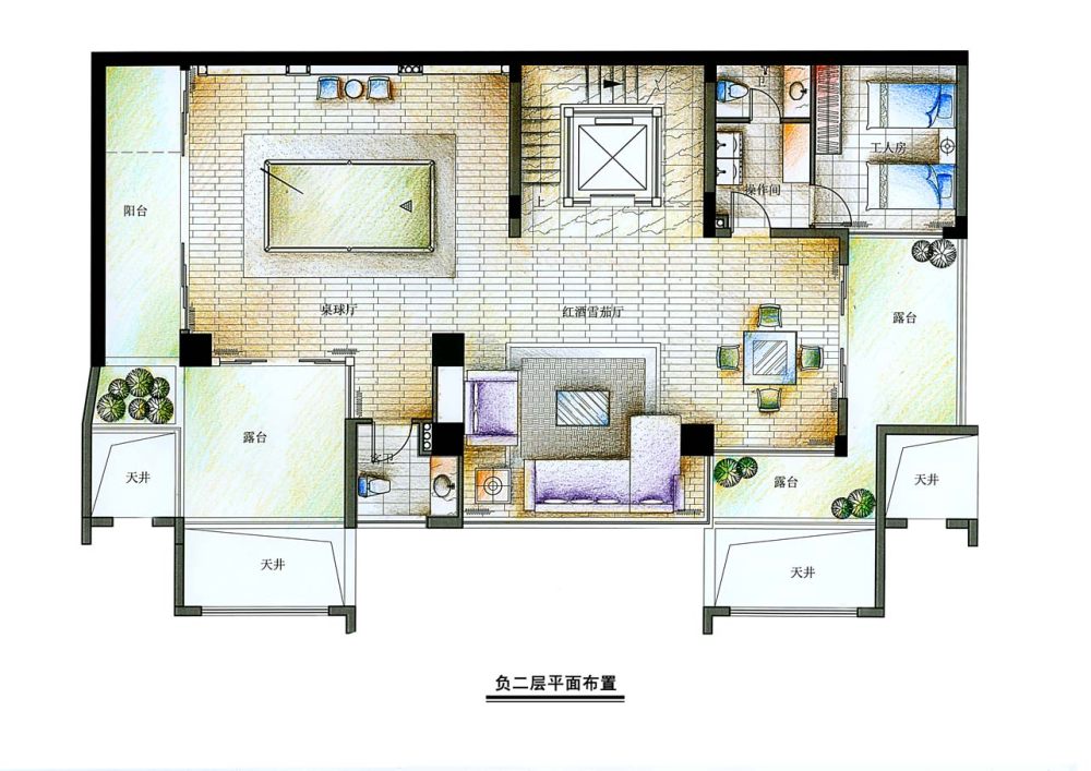 颐和高尔夫第三期——A型别墅_广州颐和高尔夫庄园B区A型别墅样板房负二层.jpg