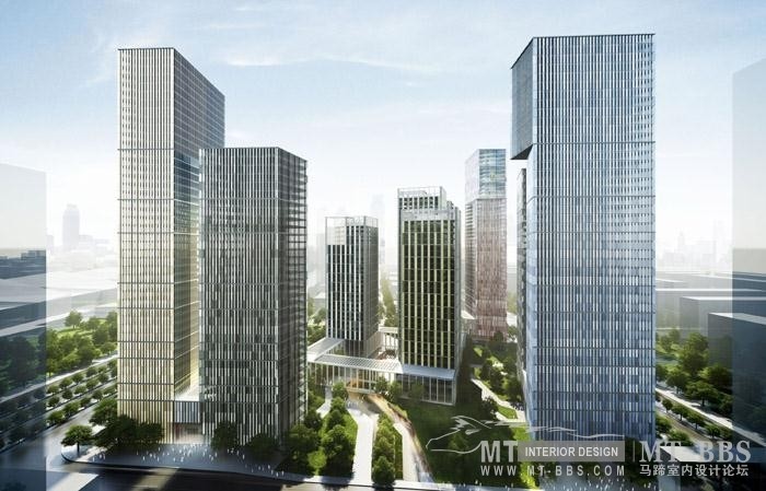 南京10栋综合大楼方案/德国建筑事务所gmp_2.jpg