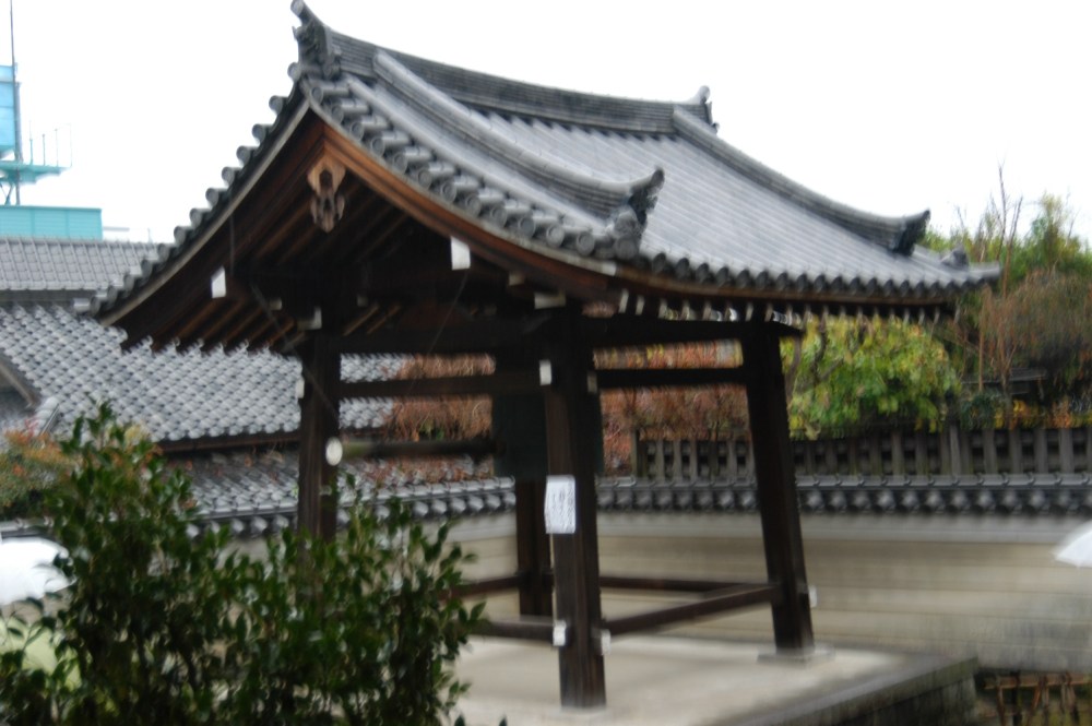 日本奈良古建筑(高清)_菩提院大御堂鐘楼.JPG