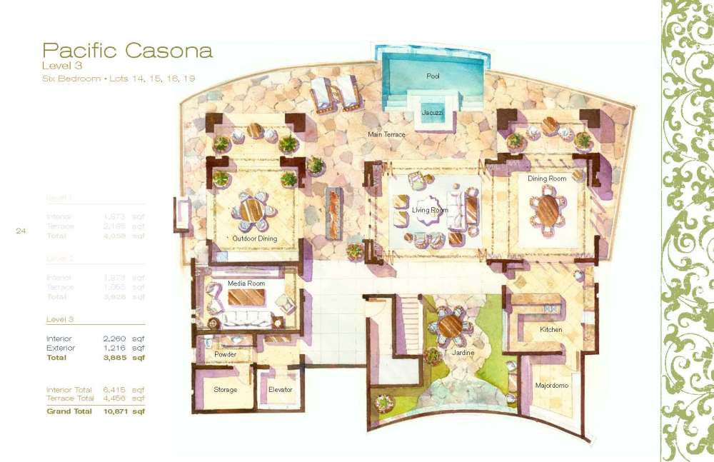 墨西哥卡佩拉,佩德雷加尔卡波圣卢卡斯Residences_casona_6bedroom_页面_3.jpg