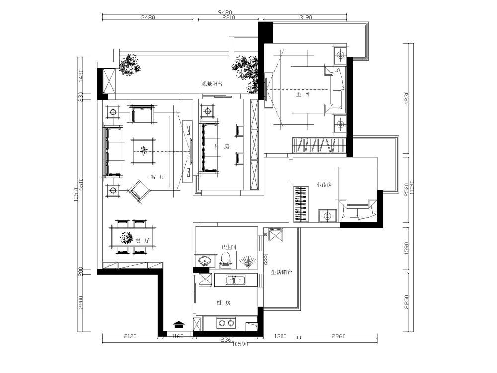 大家给点意见打造一个现代冷酷的空间_雅居乐肖生雅居-Model.jpg