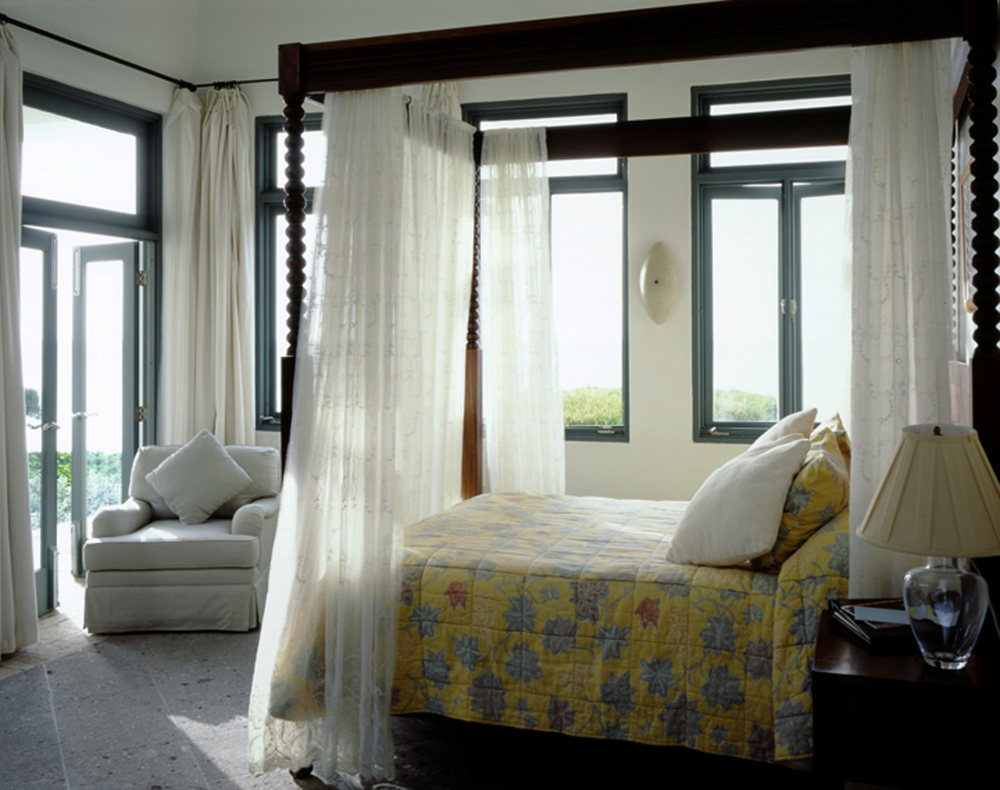 加勒比海安圭拉巴恩斯湾蔚蓝别墅酒店Cerulean Villa, Barnes Bay, Anguilla_bedroom_yellow.jpg