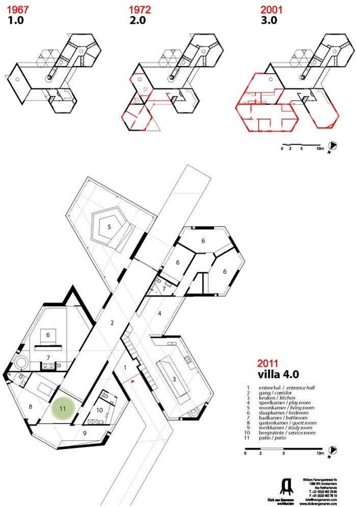 荷兰Villa 4.0 /Dick van Gameren architecten_21.jpg