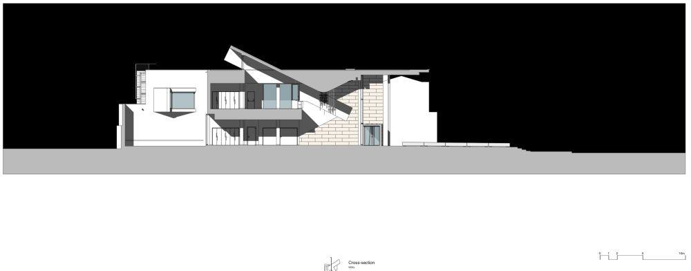 葡萄牙犹哈沃市图书馆_09-cross-section-lobby.jpg