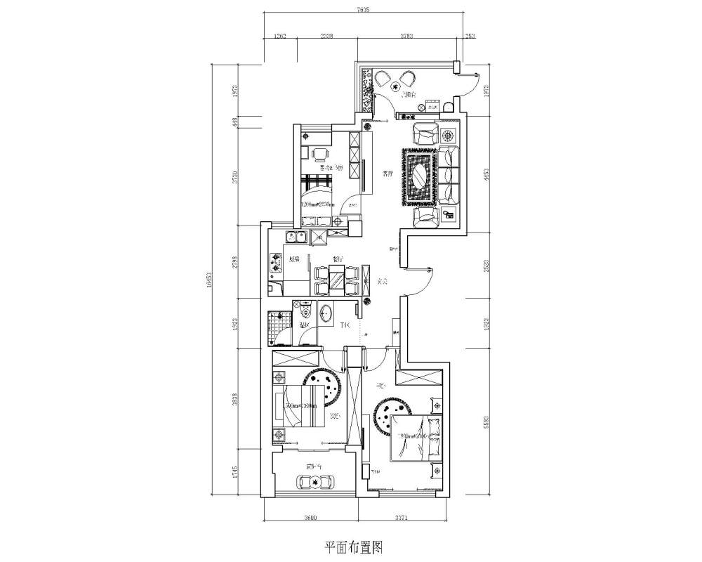 平面布置改