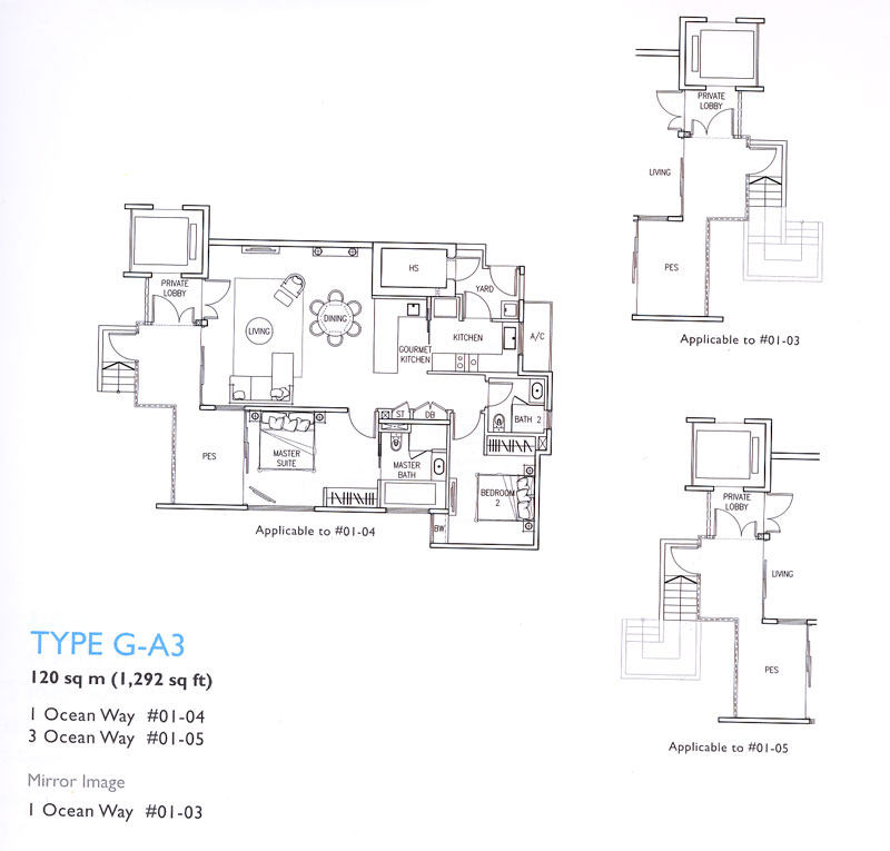 新加坡圣淘沙湾W酒店及住宅 The Residences at W_2rm-type-g-a3.jpg