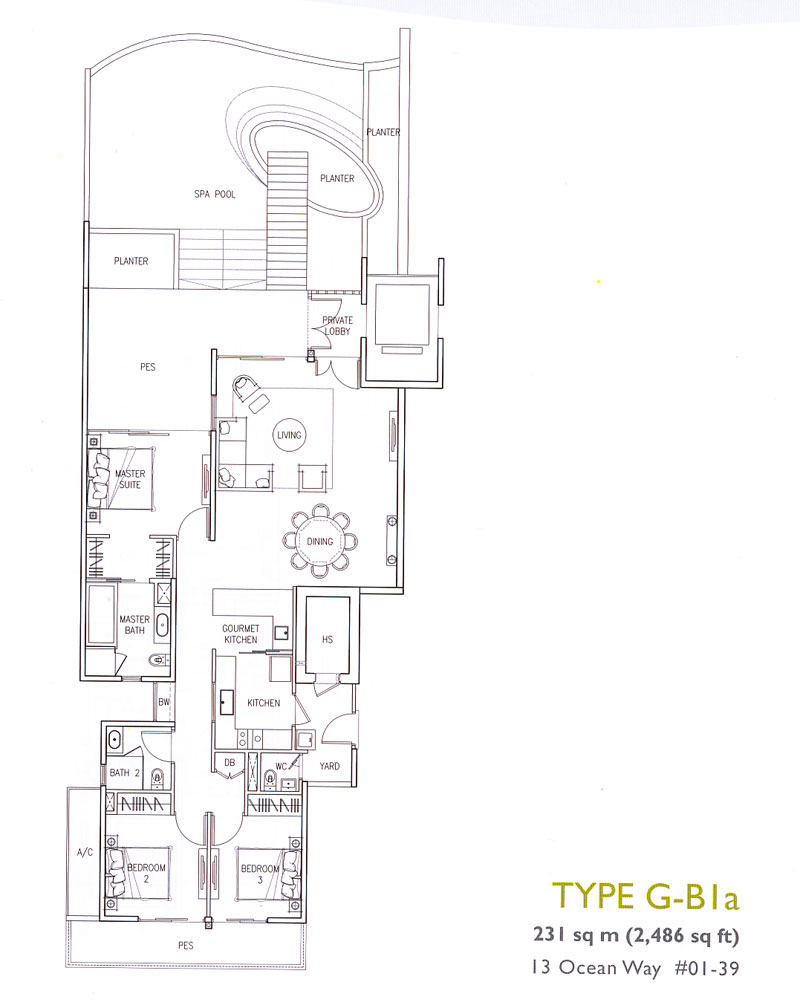 新加坡圣淘沙湾W酒店及住宅 The Residences at W_3rm-type-g-b1a.jpg