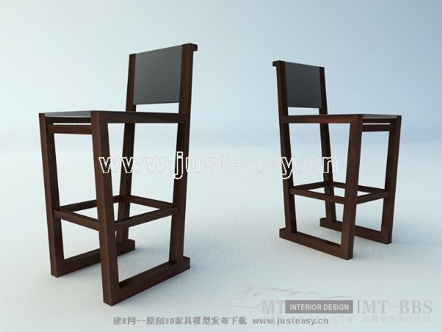 很好的单体模型_原创 minotti SM65X——吧椅.jpg