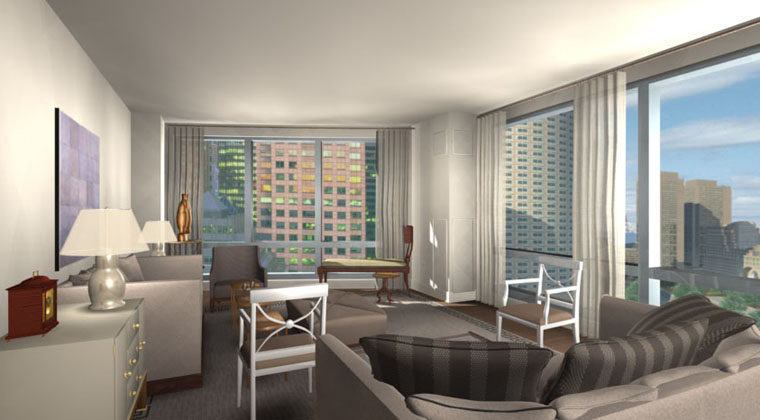 波士顿洲际酒店公寓套房Residences at The InterContinental Boston_views_unit14b-lvrm.jpg