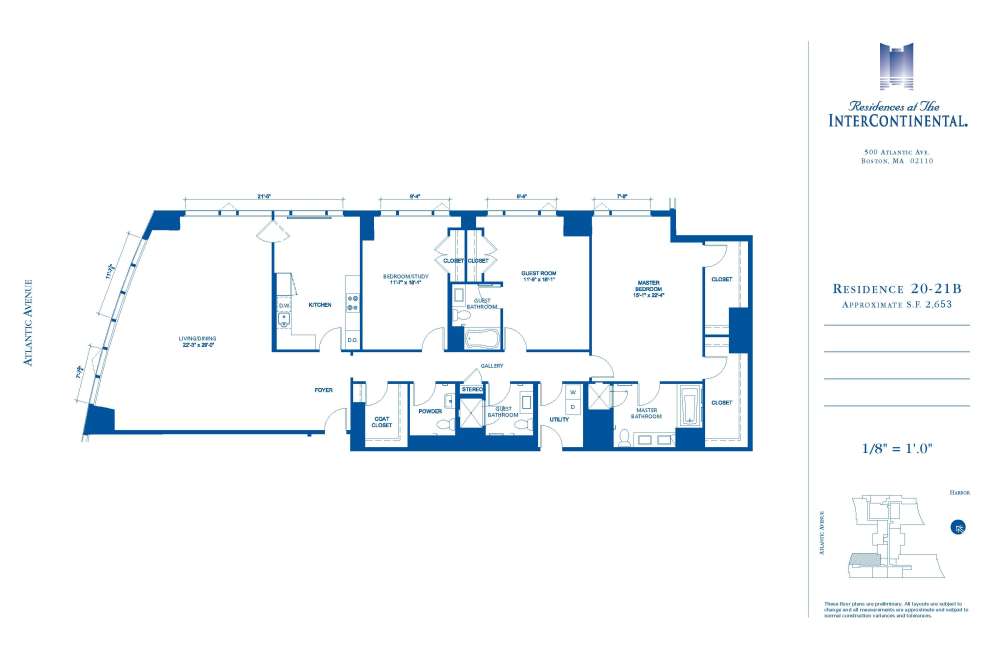 波士顿洲际酒店公寓套房Residences at The InterContinental Boston_20-21B.jpg