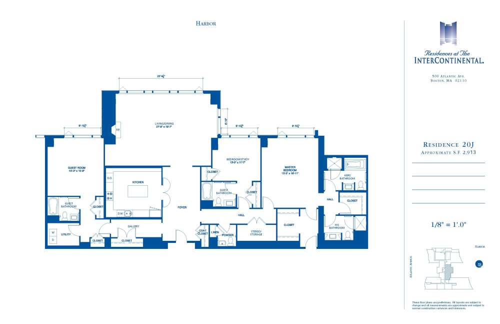 波士顿洲际酒店公寓套房Residences at The InterContinental Boston_20J.jpg