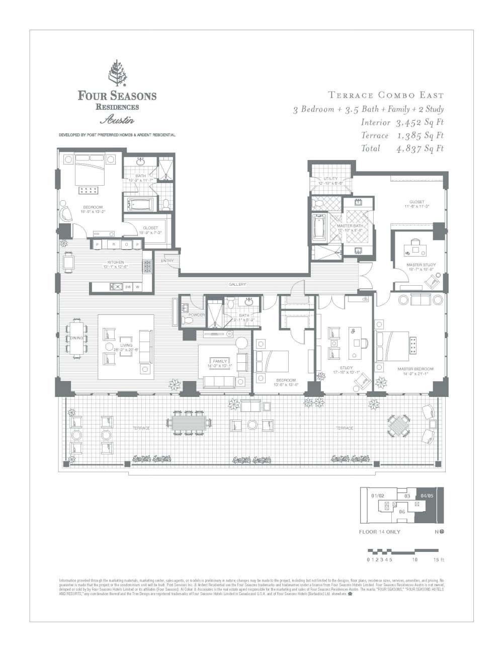 美国德克萨斯州奥斯汀四季酒店公寓 Four Seasons Residences Austin_terrace_combination_east.jpg