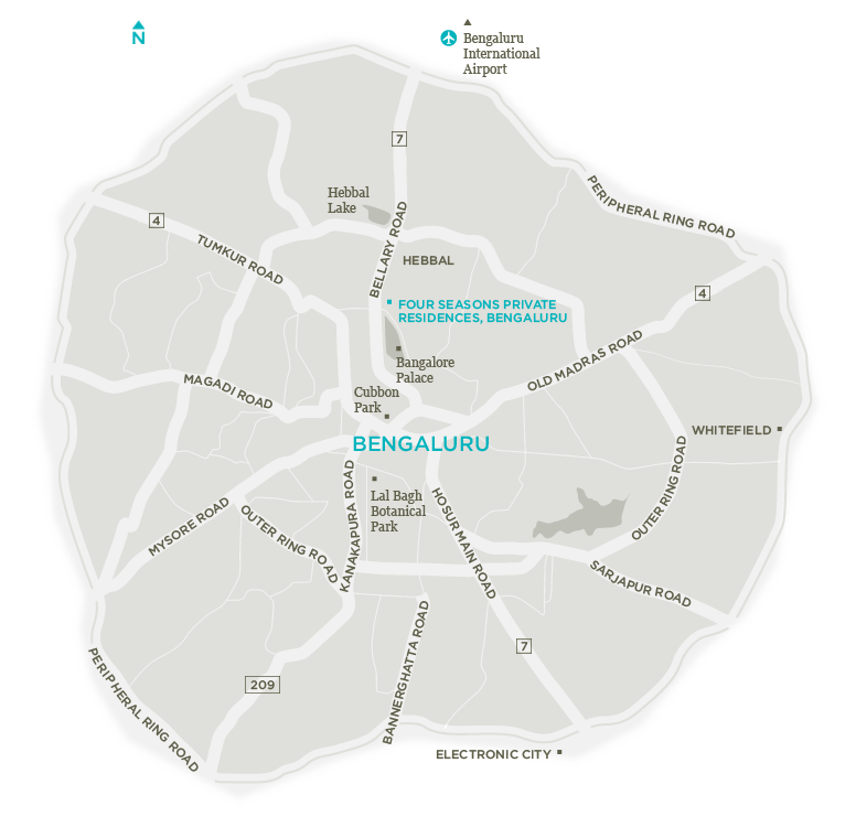 印度班加罗尔四季酒店公寓Four Seasons Private Residences Bengaluru_location-map.png