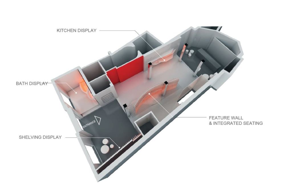 Corian Super-surfaces London & Milan 可丽耐超曲面 - 米兰陈列室 水元素的另类诠释（照片+平面+模型）_448-ROOM-LAYOUT.jpg