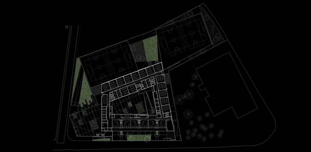 西班牙巴塞罗那卡斯特比斯堡学校_dezeen_Castellbisbal-School-by-MMDM-Arquitectes-16_1000.gif