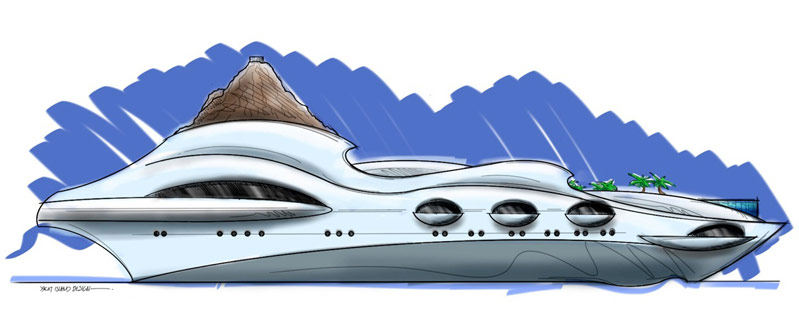 漂流的方舟 概念化的火山岛豪华私人游艇_detail-tropical-colour.jpg