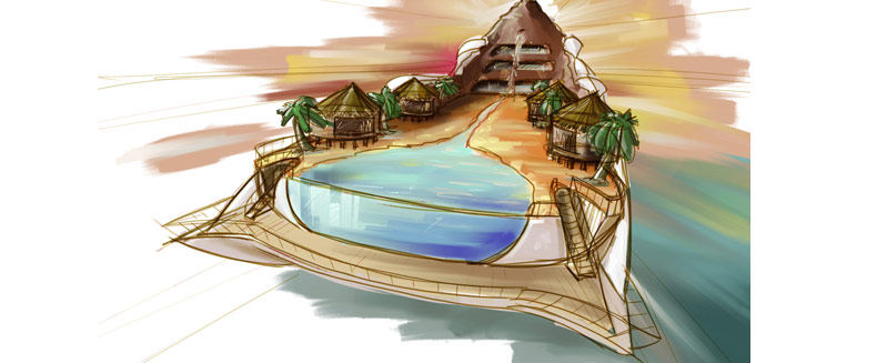 漂流的方舟 概念化的火山岛豪华私人游艇_detail-tropical-concept.jpg